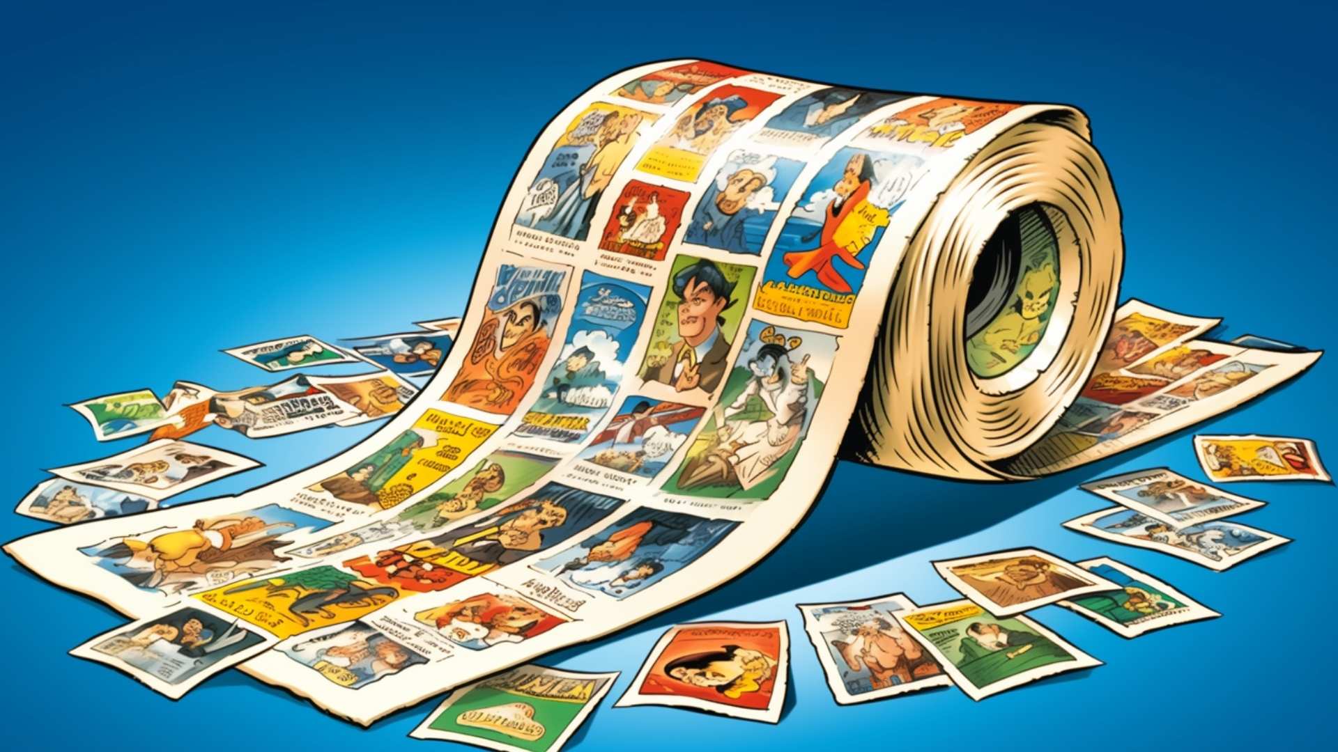 Roll of Scratch Cards